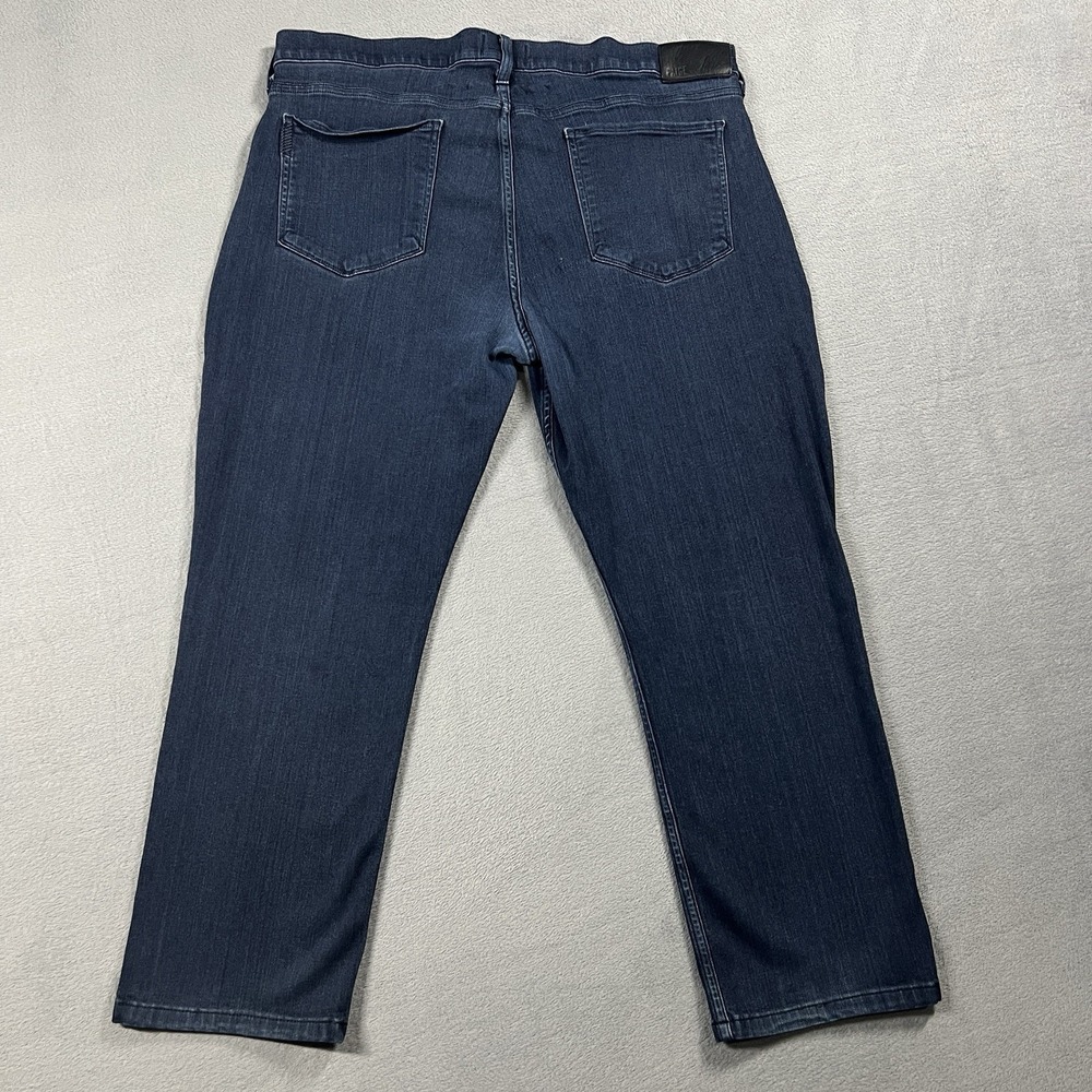 Paige Jeans Mens 36x28 Blue Normandie Straight Medium Wash Stretch Denim - Picture 2 of 11